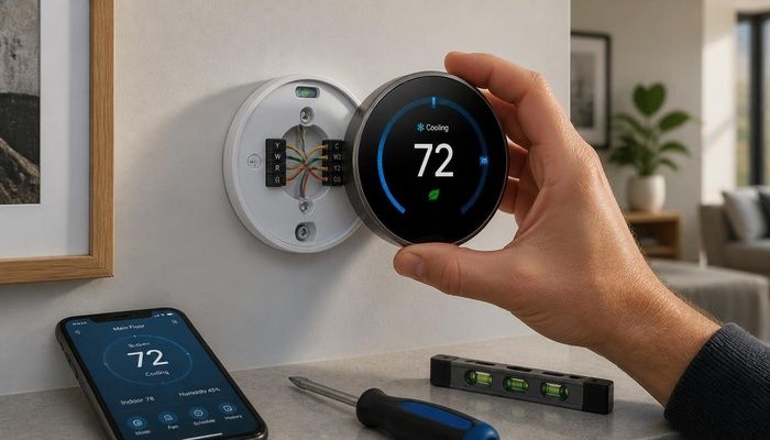 DIY smart thermostat installation step by step guide