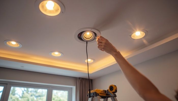 DIY recessed lighting installation guide step by step